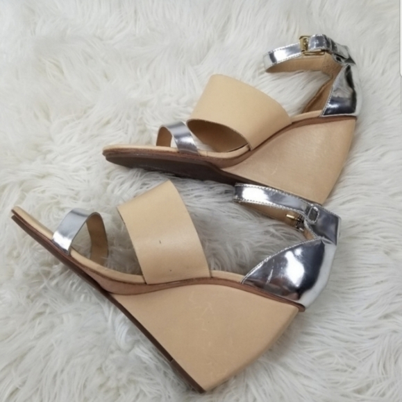 Rebecca Minkoff -sz. 9.5, stella sandle wedges - Picture 3 of 8